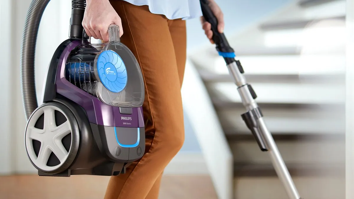 Philips PowerPro Compact FC9333/09 Stofzuiger - 850W - Blauw