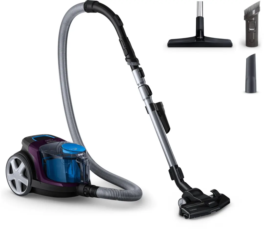 Philips PowerPro Compact FC9333/09 Stofzuiger - 850W - Blauw