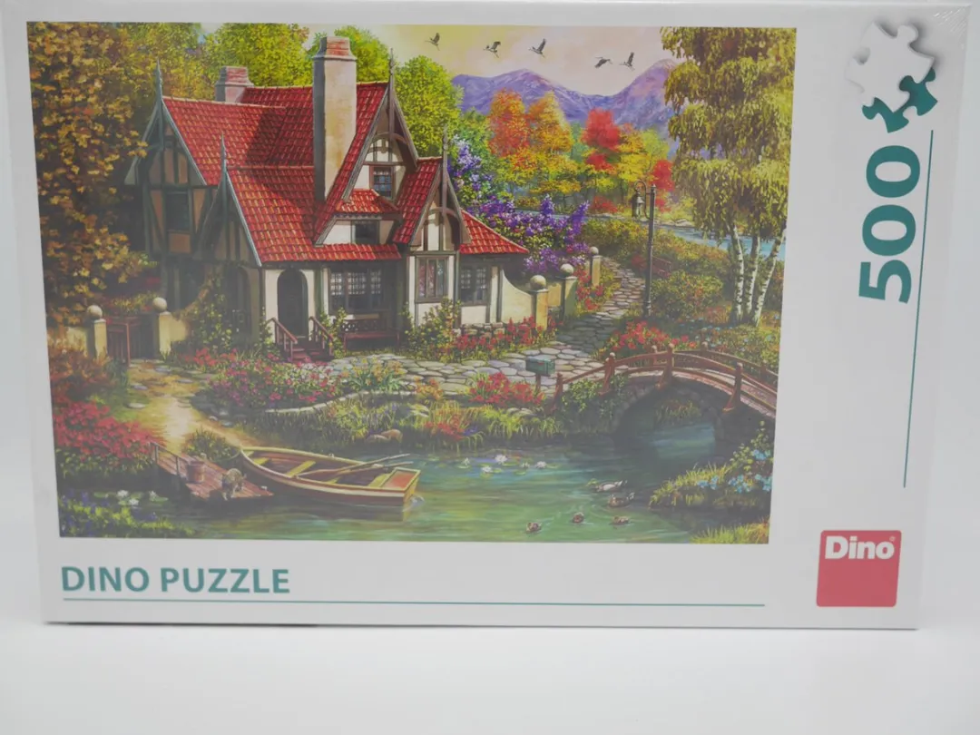 Dino Toys Nostalgisch Huis Puzzel 500 Stuks - Multi
