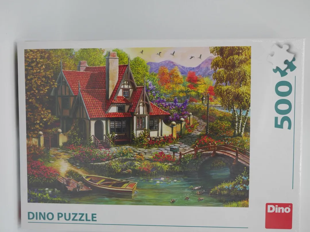 Dino Toys Nostalgisch Huis Puzzel 500 Stuks - Multi