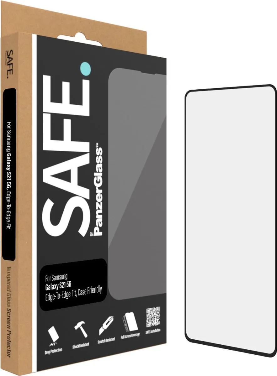 PanzerGlass SAFE95088 Screenprotector - Samsung Galaxy S21 - Transparant