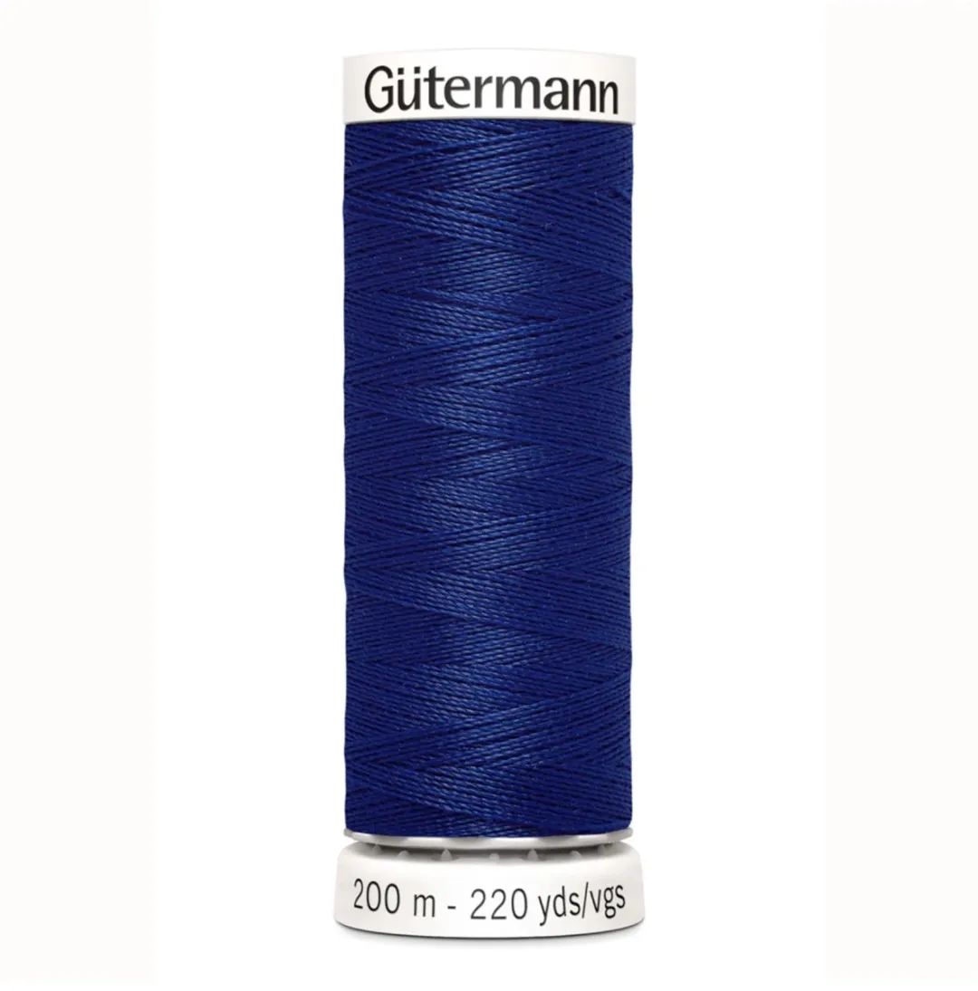 Gutermann Polyester Naaigaren 200m - Blauw