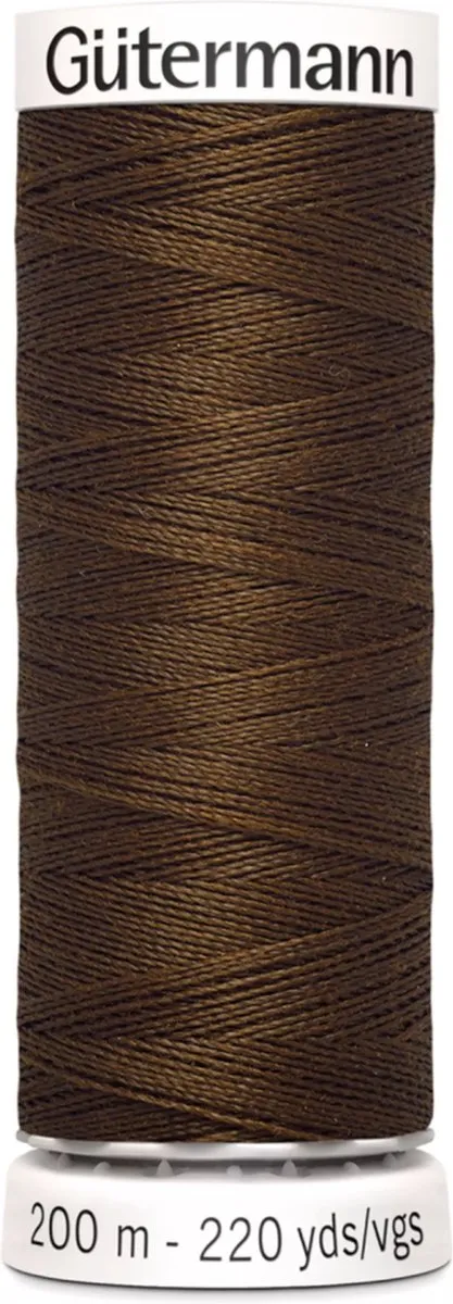 Gutermann Polyester Naaigaren 200m - Bruin