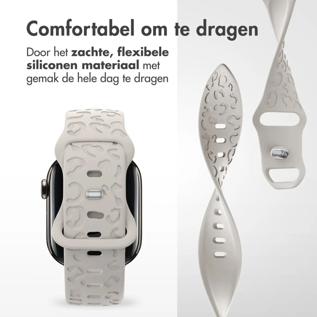 Imoshion Siliconen Bandje Apple Watch 42mm - Sterrenlicht