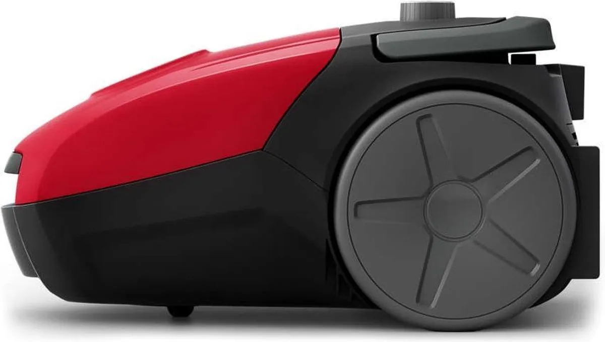 Philips PowerGo FC8243/09 Stofzuiger met zak - 900W - Zwart/Rood