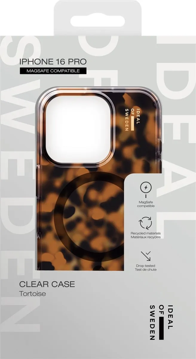 iDeal of Sweden Clear Case iPhone 16 Pro - Tortoise - IDCLCMS-I2461P-518