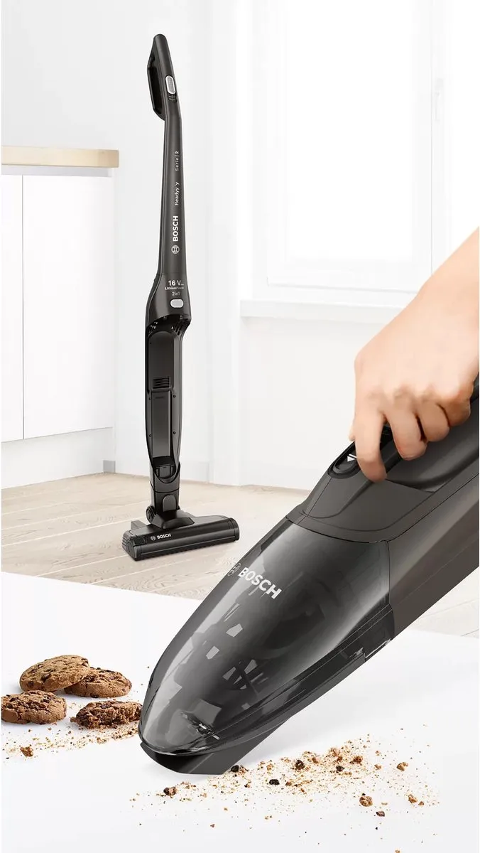 Bosch Readyy'y Serie 2 BCHF2MX16 Steelstofzuiger 16V - Taupe - afbeelding 6 van 6