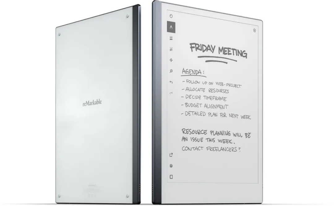 Remarkable 2 - Tekentablet - met Marker Plus incl gum en blauwe slim case folio