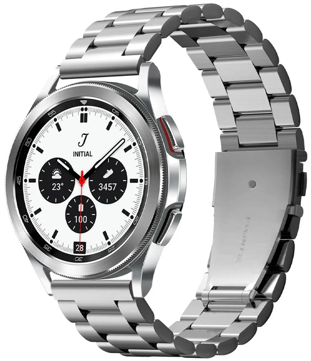 Spigen Modern Fit Roestvrijstalen Band Samsung Galaxy Watch 42mm