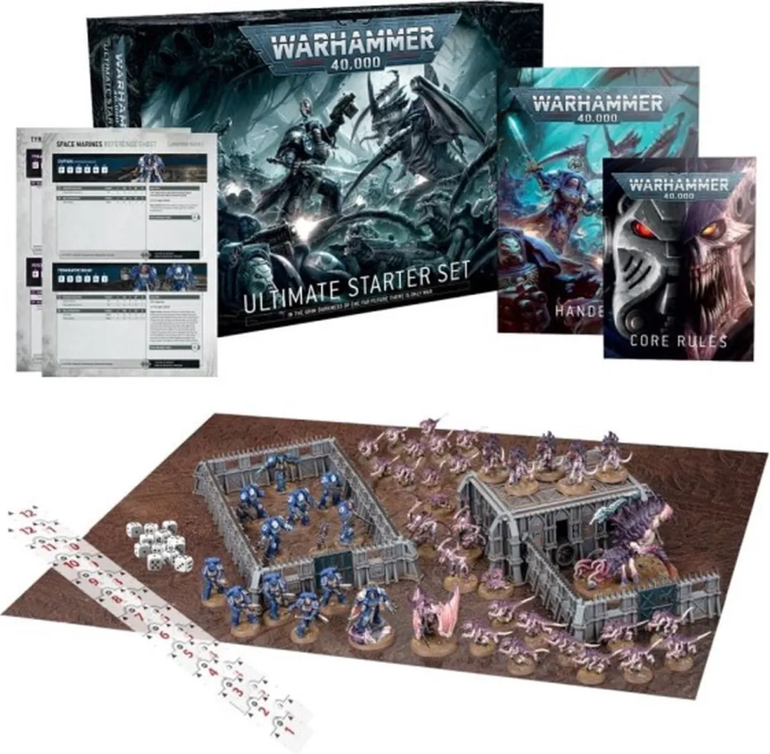 Games Workshop Warhammer 40.000 Ultimate Starter Set 44 Miniaturen