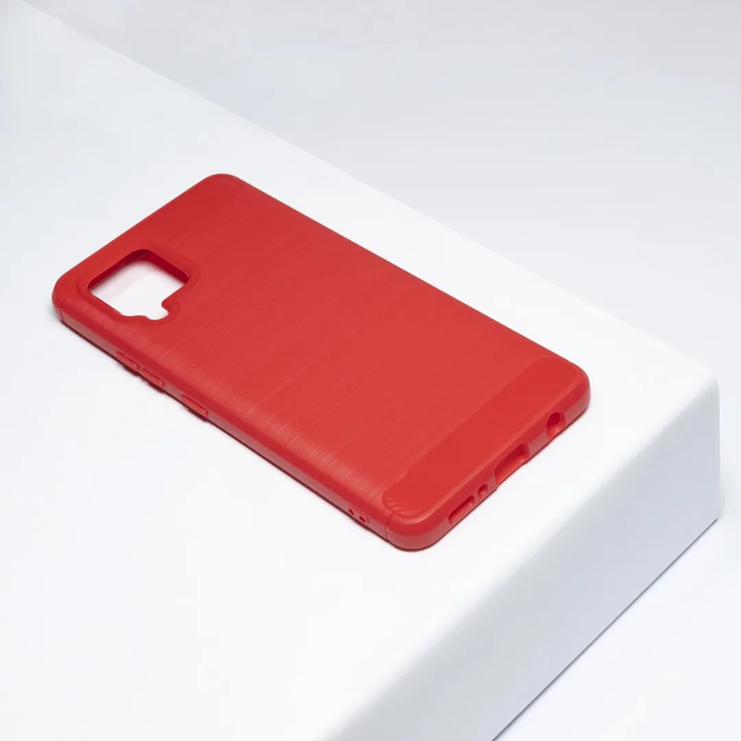 BMAX Carbon Soft Case Samsung Galaxy A42 - Rood