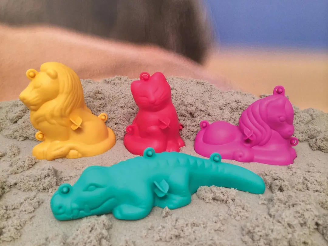 Eduplay 3D Zandvormen - 4 Stuks Multicolor