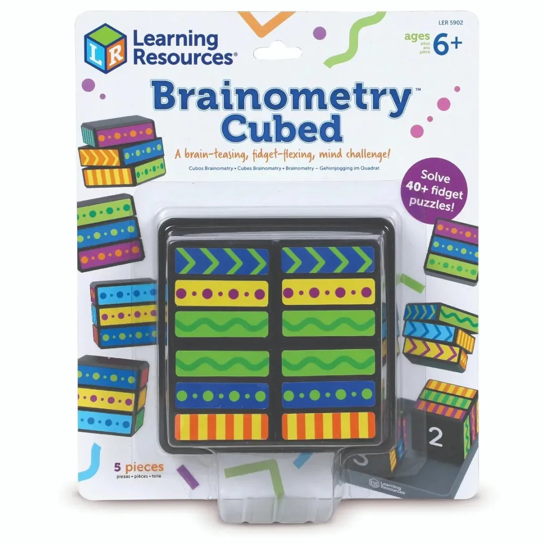 Learning Resources Brainometry Cubed Logicapuzzels 6+ - LER5902