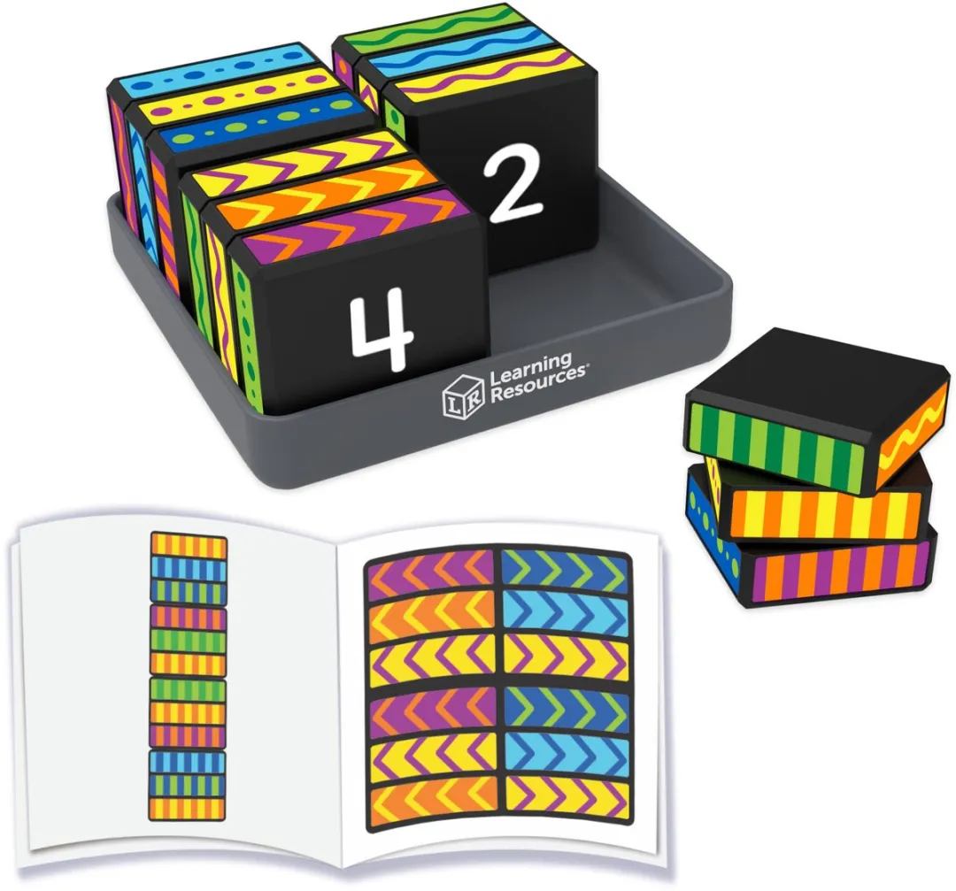 Learning Resources Brainometry Cubed Logicapuzzels 6+