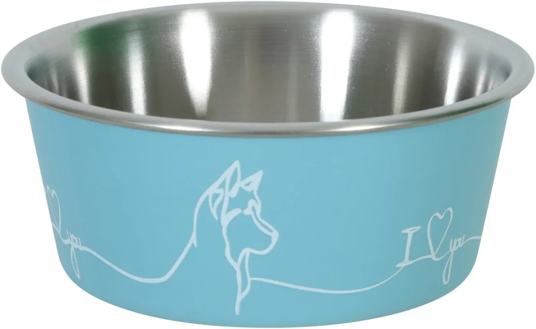 Zolux Love Voerbak Hond - Blauw