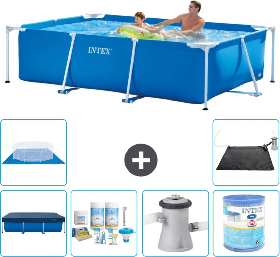 Intex Rechthoekig Frame Zwembad 260x160cm