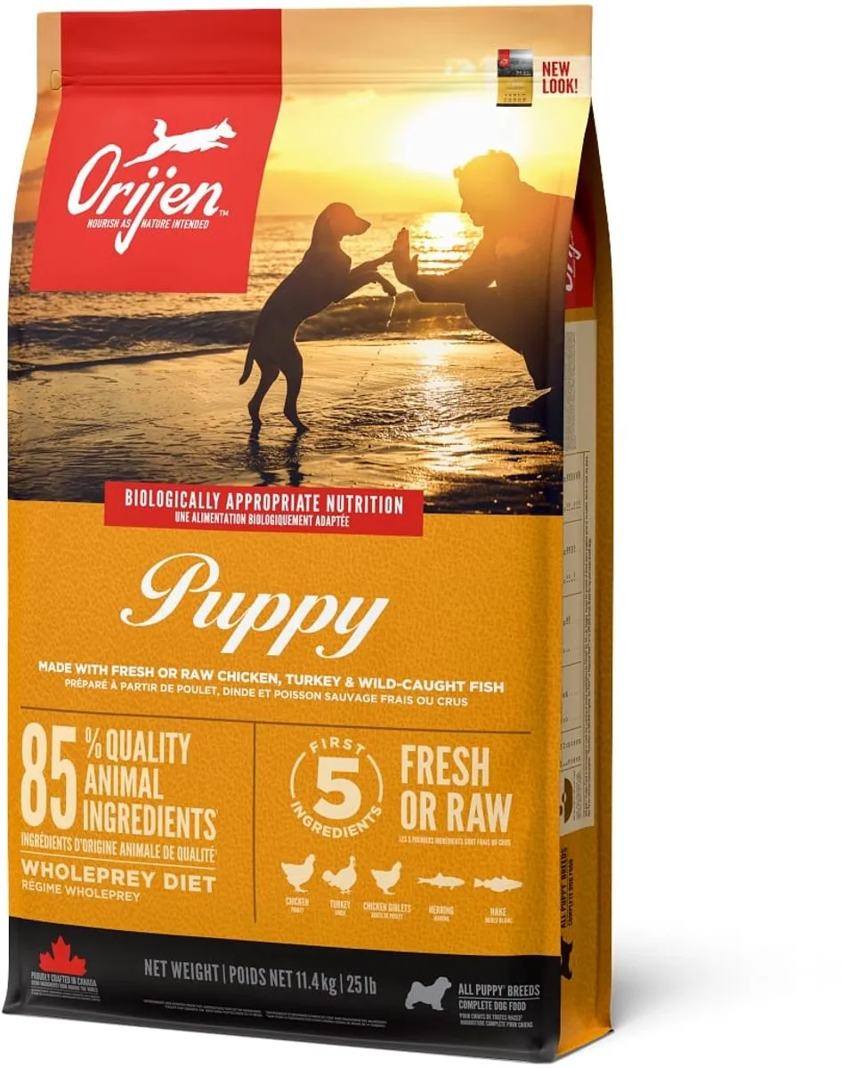 Orijen Whole Prey Puppy - Kip & Kalkoen - Hondenvoer - 2 kg