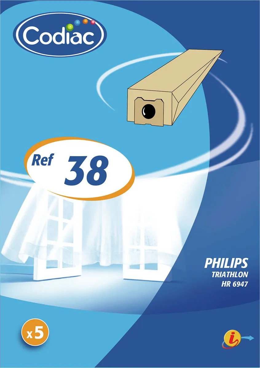 Philips Athena HR6947/01 Stofzuigerzakken