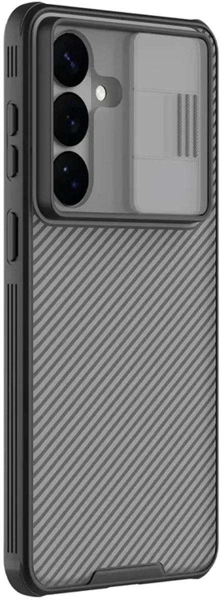 Nillkin CamShield Hoesje Samsung Galaxy S26 Plus - Camera Slider - Transparant Zwart - afbeelding 6 van 6