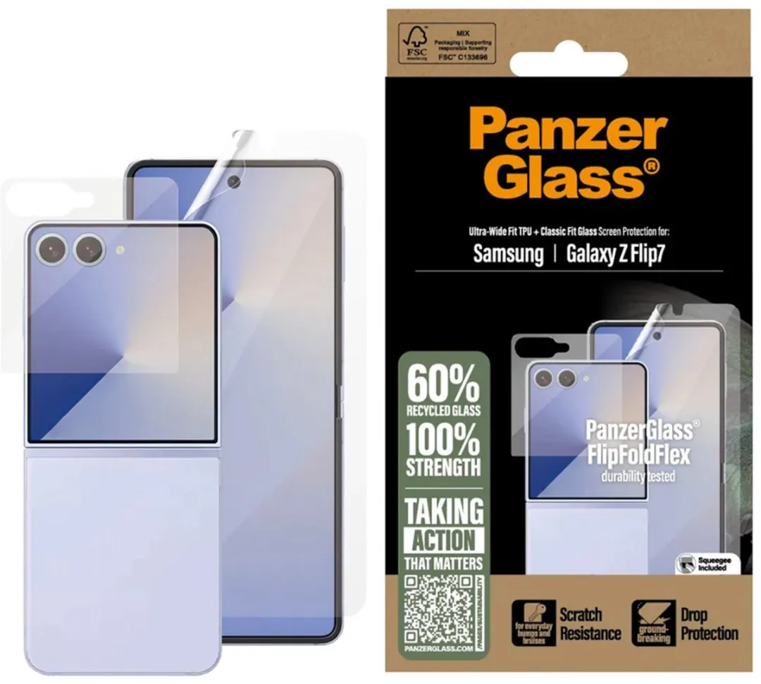 PanzerGlass Screenprotector PG96045 - Samsung Galaxy Z Flip 7