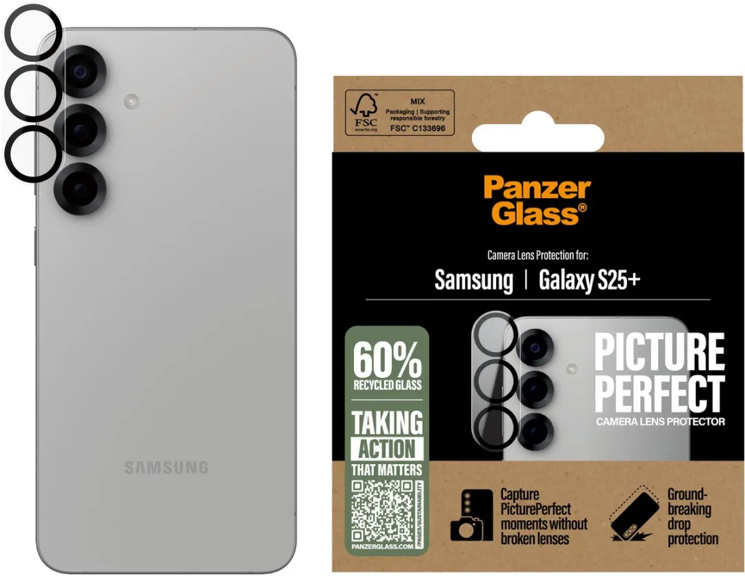 PanzerGlass PicturePerfect Camera Protector S25 Plus - 1 Stuk