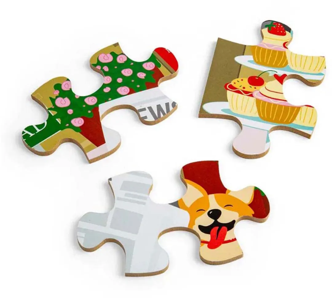 BIGJIGS Londen Stad Vloerpuzzel 48 Stuks - Multicolor