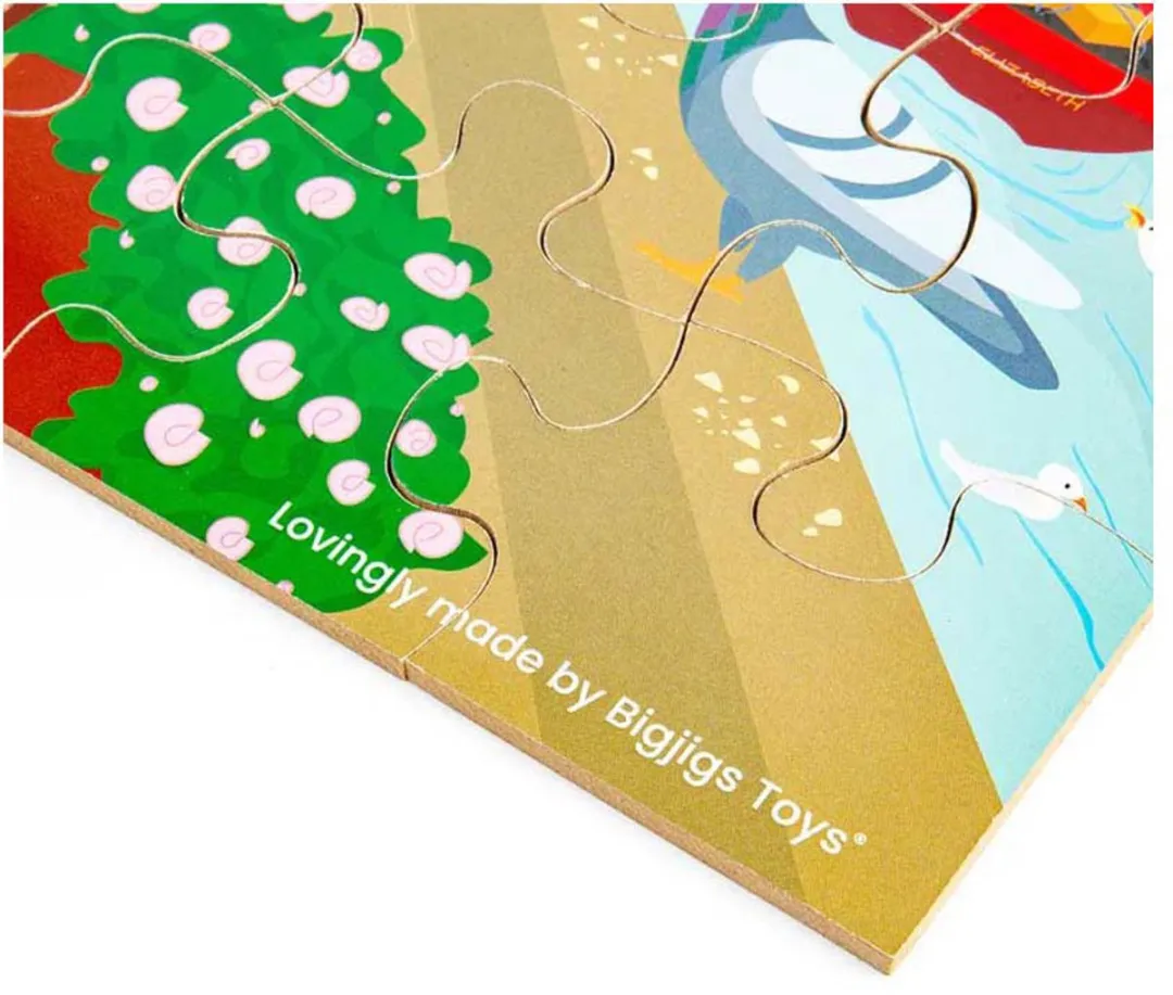 BIGJIGS Londen Stad Vloerpuzzel 48 Stuks - Multicolor