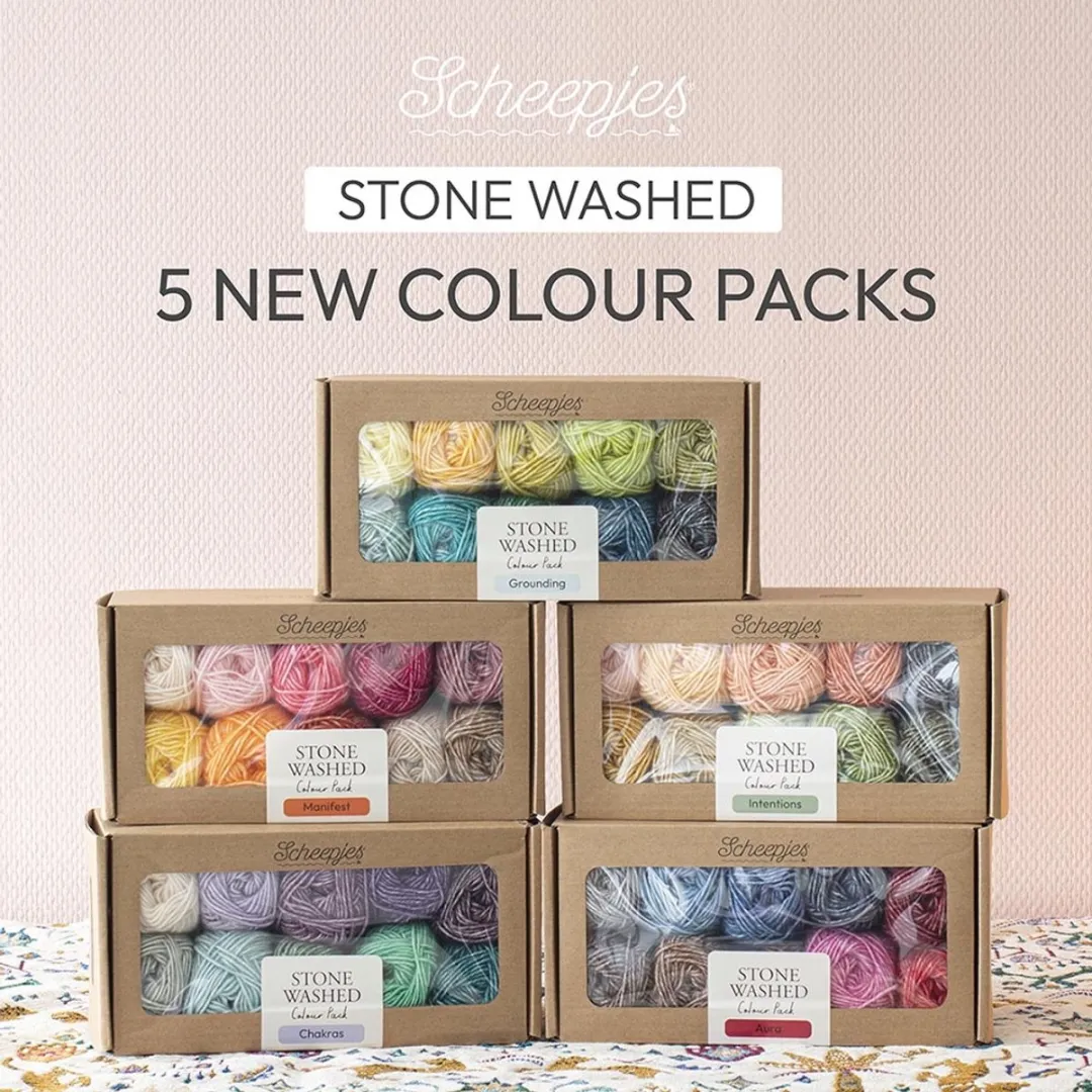 Scheepjes Stone Washed Haakgaren Band 10x25g