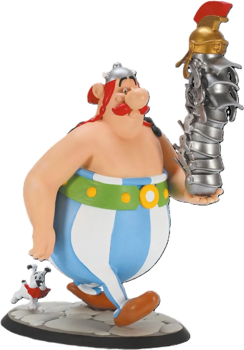 Plastoy Asterix Obelix Beeld