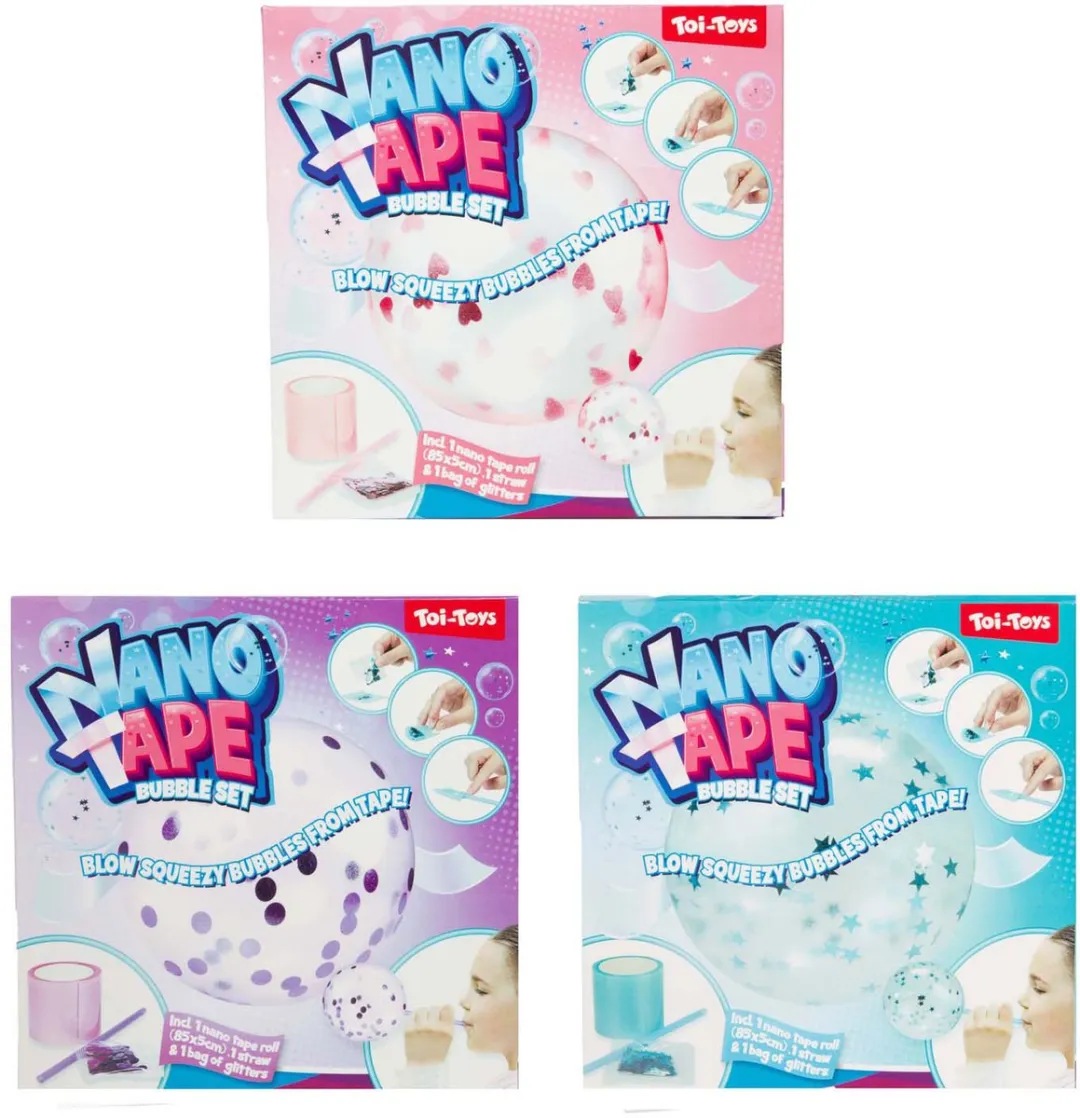 Toi-Toys Fun Nano Tape Multi Kleuren