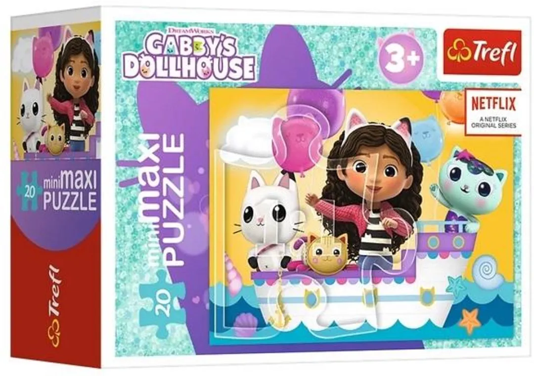 Trefl Puzzel Gabby 20 Kleurrijke Dag