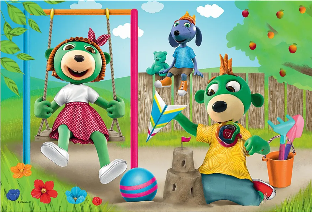 Trefl Treflik Familiepuzzel 100 Stuks - Multicolor