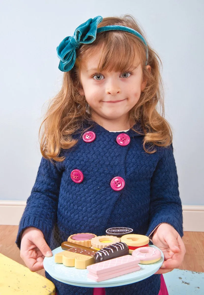 Le Toy Van Honeybake Biscuit and Plate Set LTV298