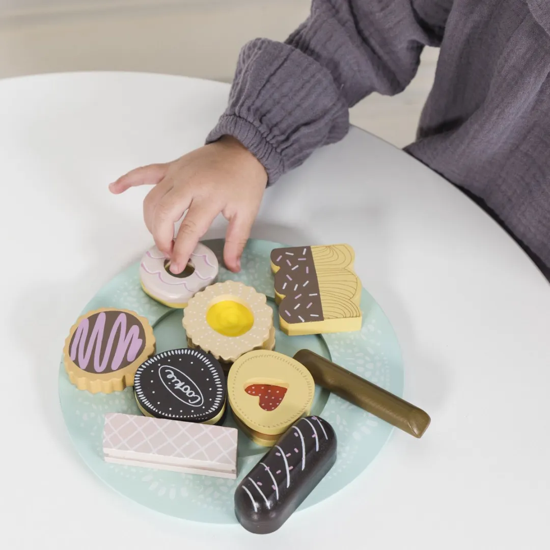 Le Toy Van Honeybake Biscuit and Plate Set LTV298