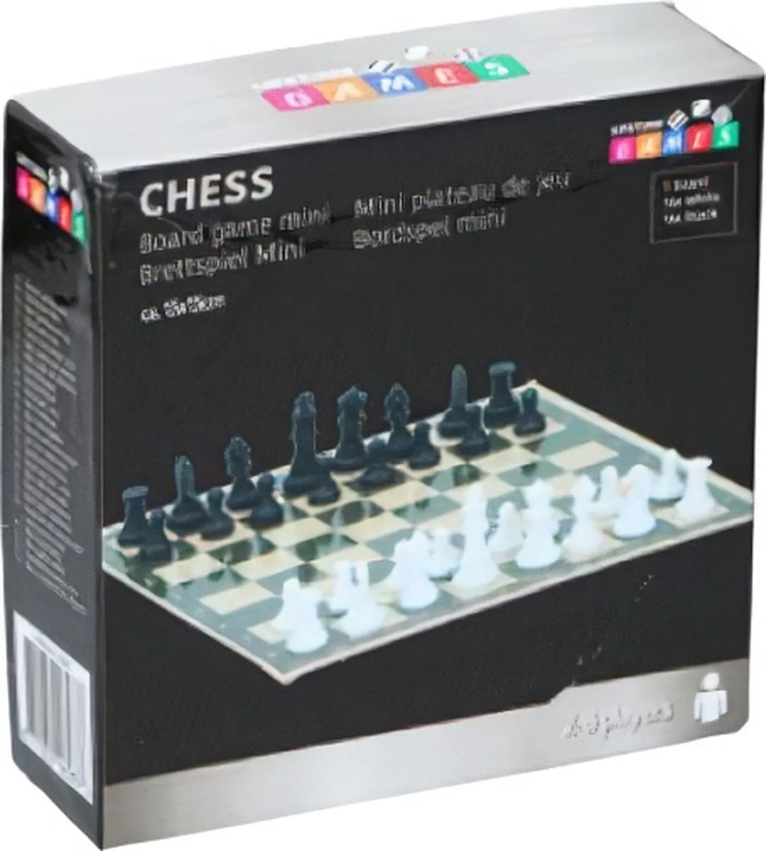 Lifetime Games Schaak & Damspel Mini 15x15cm