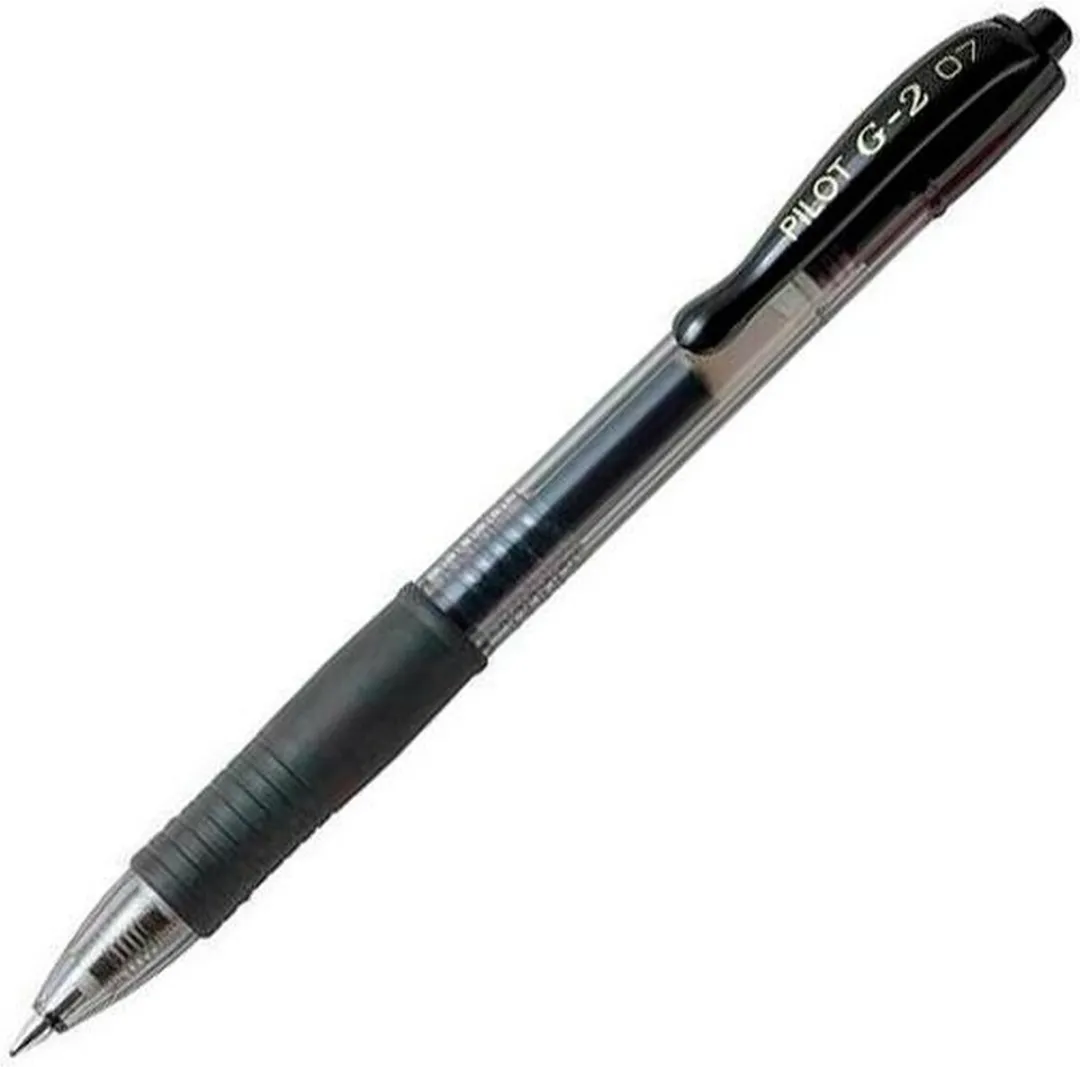 Pilot G2 Gelpen Medium Tip - 12 Stuks Zwart