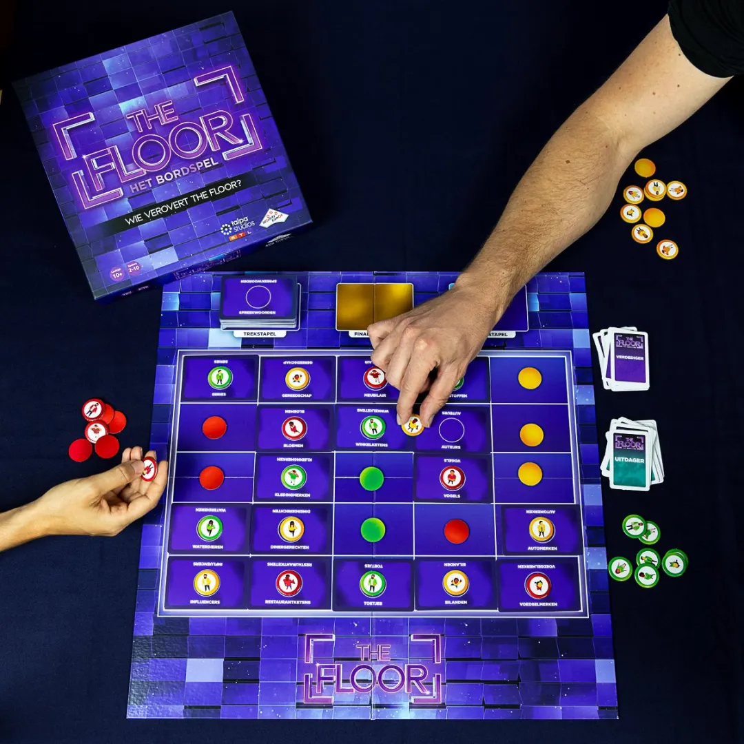 The Floor (Vlaams) - Partyspel - Gebaseerd op het tv-programma