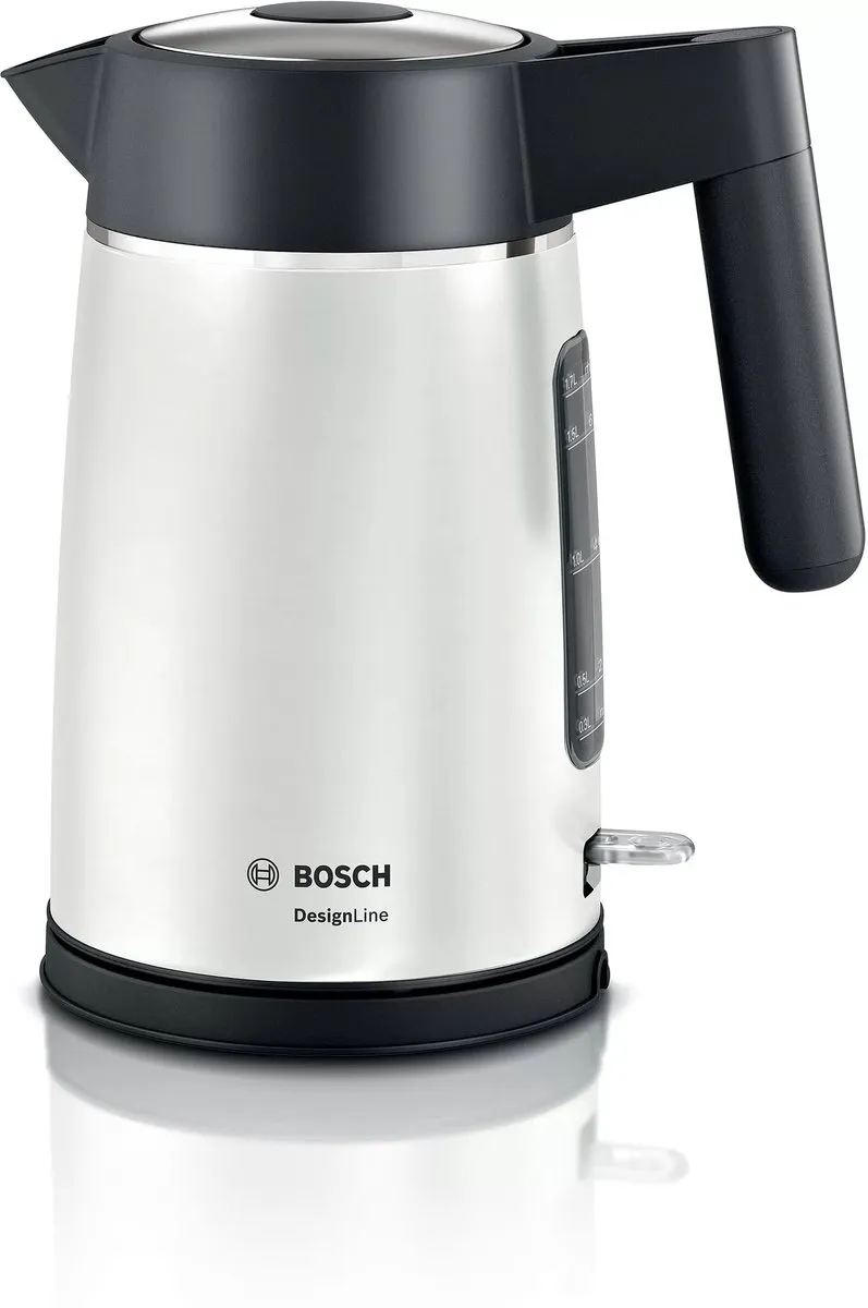 Bosch DesignLine Waterkoker 1,7L 2400W - Zwart/Zilver