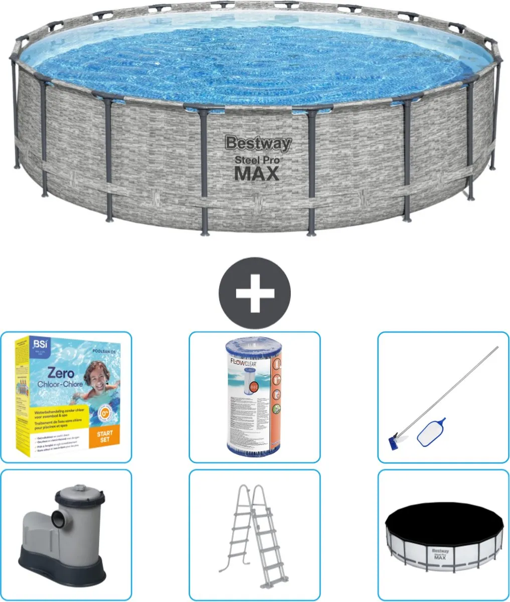Bestway Steel Pro MAX Zwembad 549cm