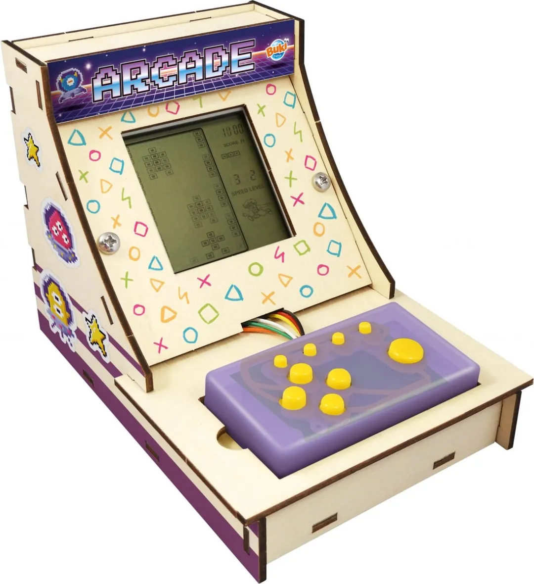 Buki France BU2167 Arcade Spelconsole Bouwset - Meerkleurig