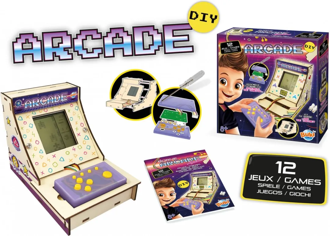 Buki France BU2167 Arcade Spelconsole Bouwset - Meerkleurig
