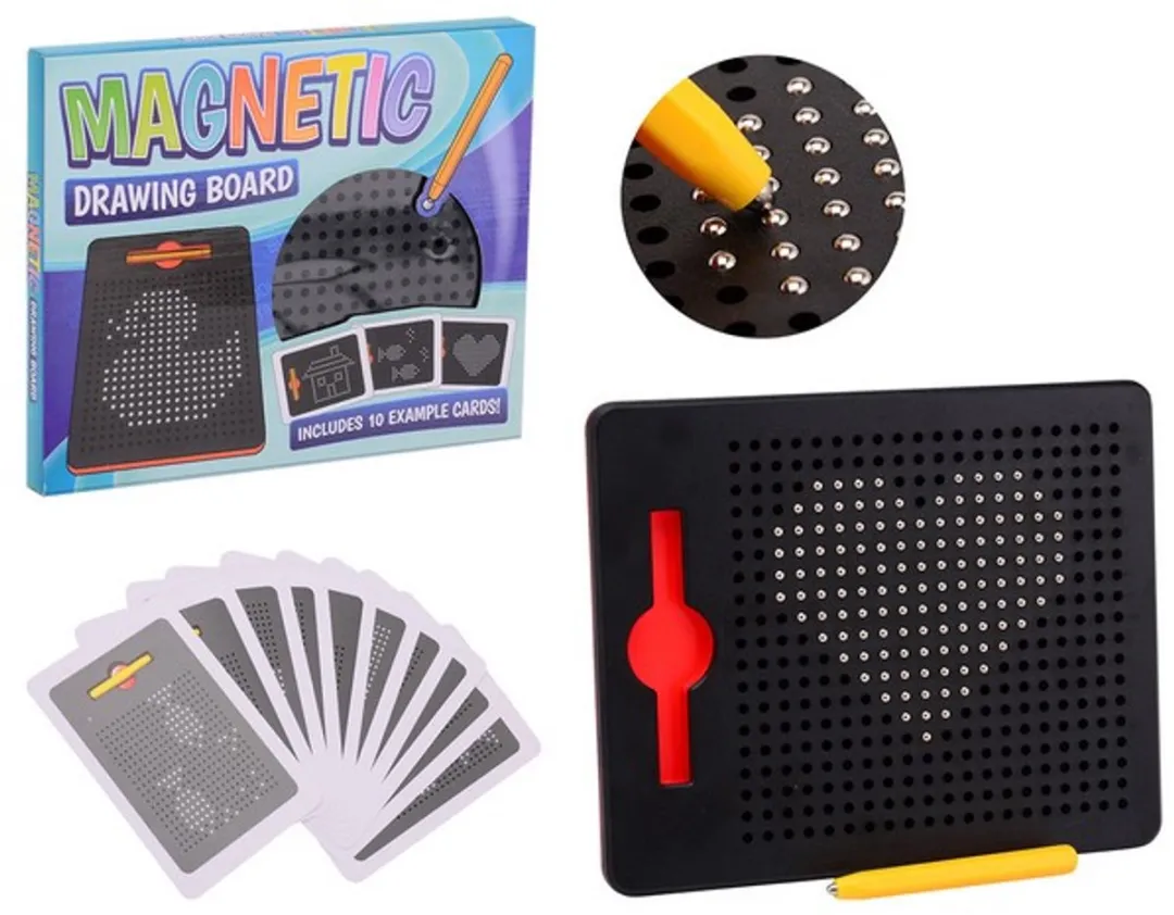 Johntoy Magnetisch Tekenbord Balletjes - Multicolor - afbeelding 6 van 6