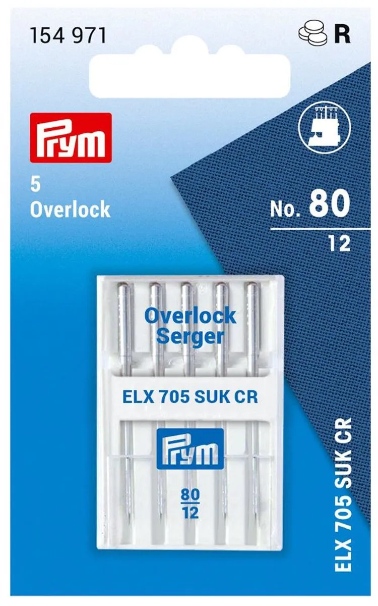 Prym OverlockELx705 SUK CF 80 Naaimachinenaalden - 5 Stuks