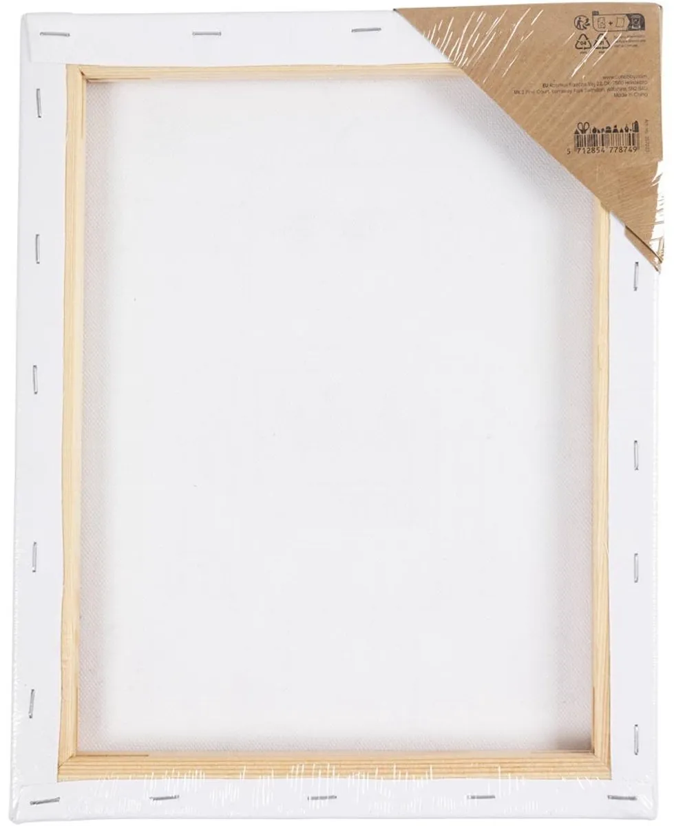 Creativ Company Schildercanvas Robot - 24x30cm Multicolor
