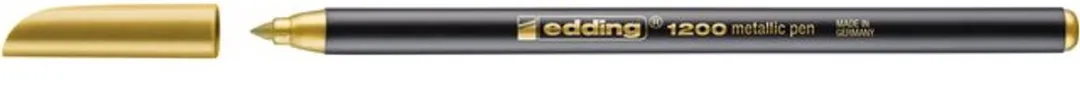 edding 1200 Goud Metallic Tekenstift - 10 Stuks