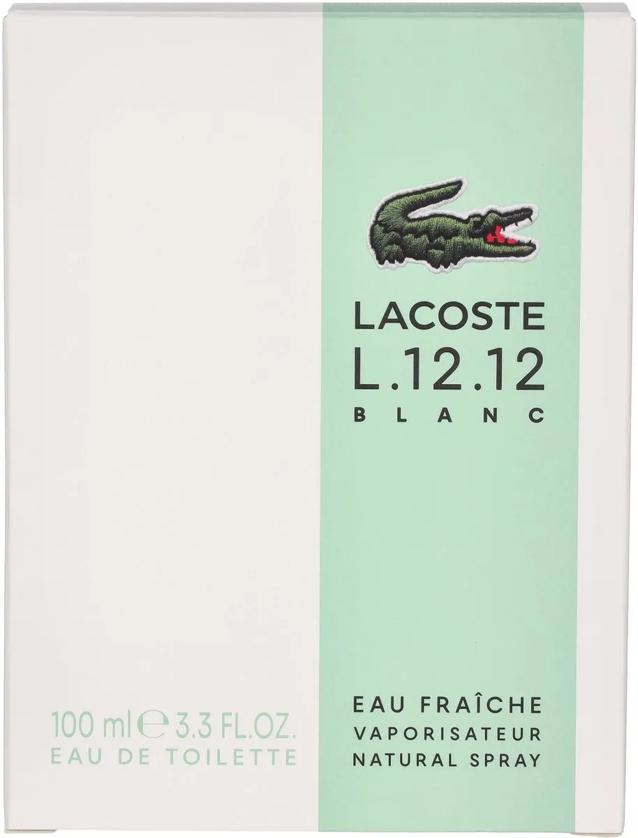 Lacoste L.12.12 Blanc Eau Fraîche EDT 100ml