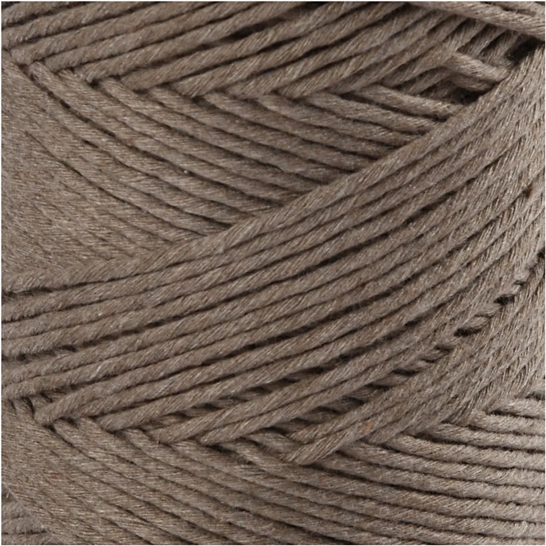Creativ Company Macramékoord 2mm - 198m Lichtbruin