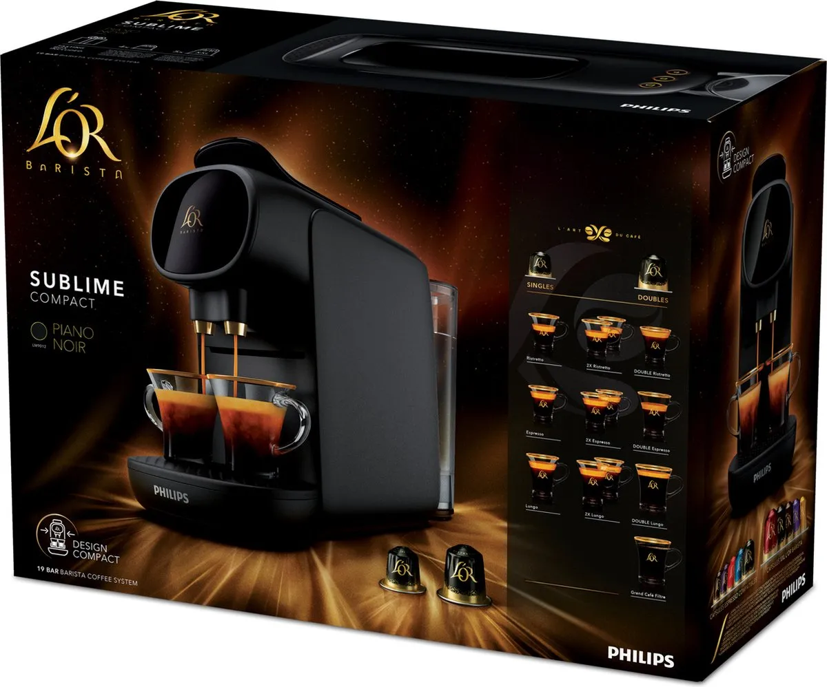 Philips L'OR Barista LM9012/65 Koffiezetapparaat - Zwart