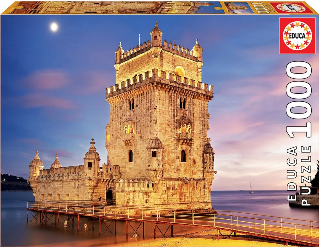 Educa Toren van Belèm Puzzle 1000 Stuks