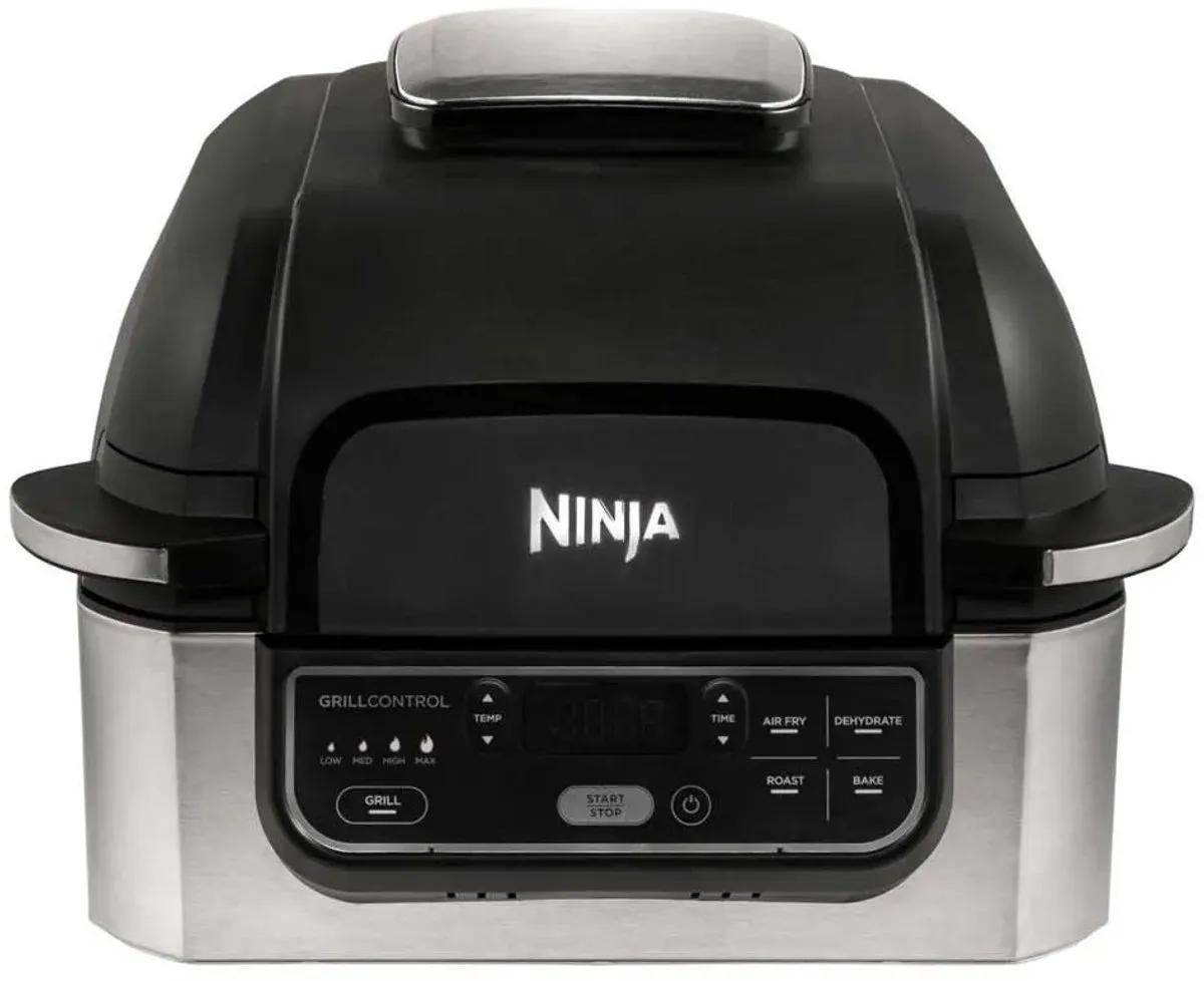 Ninja AG301EU 2-in-1 Grill & Friteuse 1750W - 5,7L - Grijs/Zwart